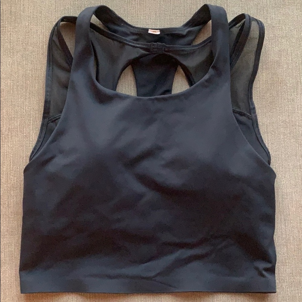 Black Lululemon Bra Top